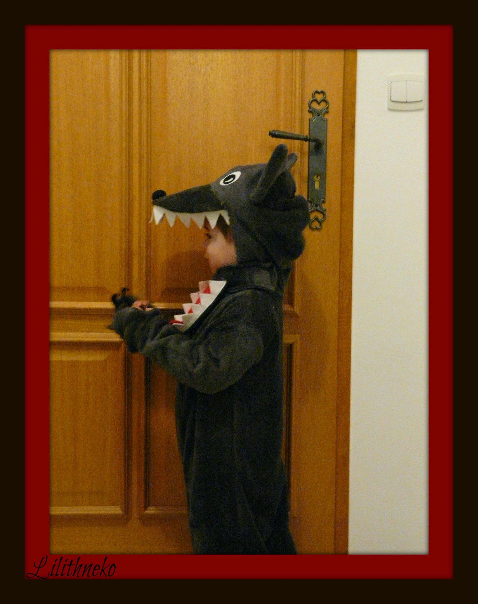 Deguisement de loup fait maison