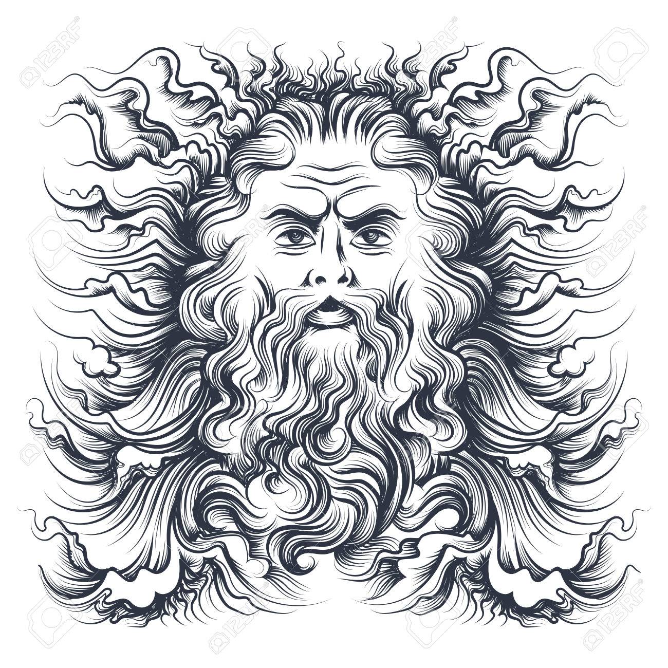 Dieu de la mer romain