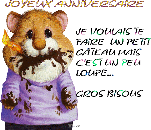 Gif joyeux anniversaire drole