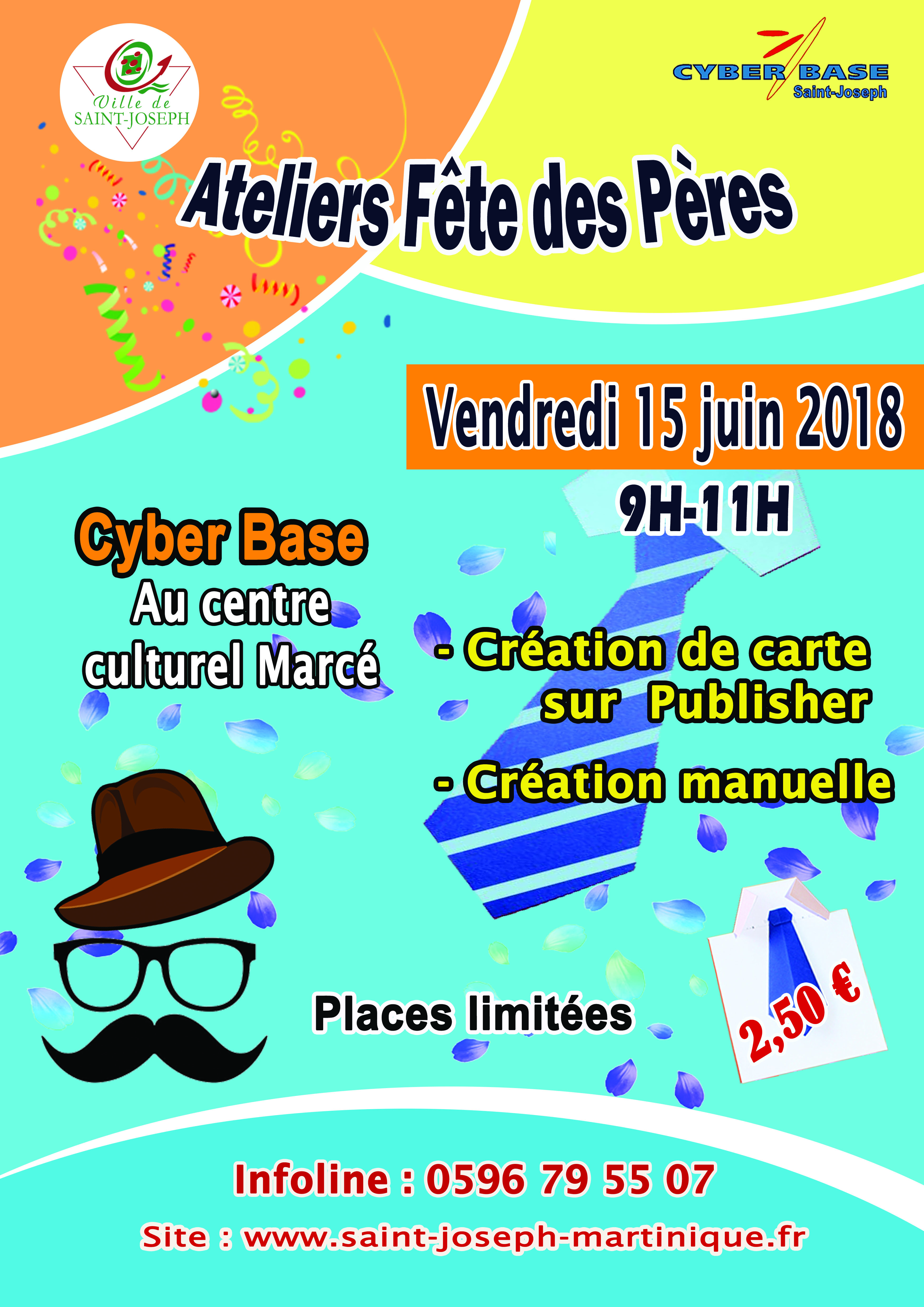 Cyber carte fête des pères