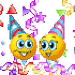 Emoticone bonne fete