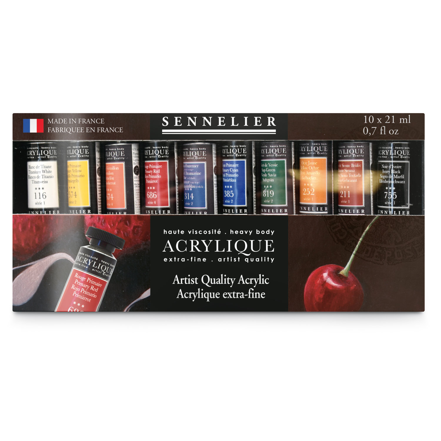 Coffret peinture acrylique sennelier