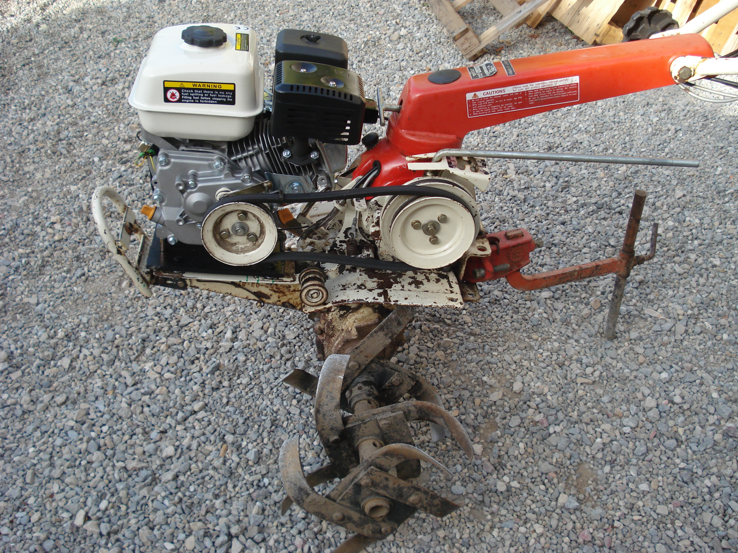 Motoculteur iseki a500