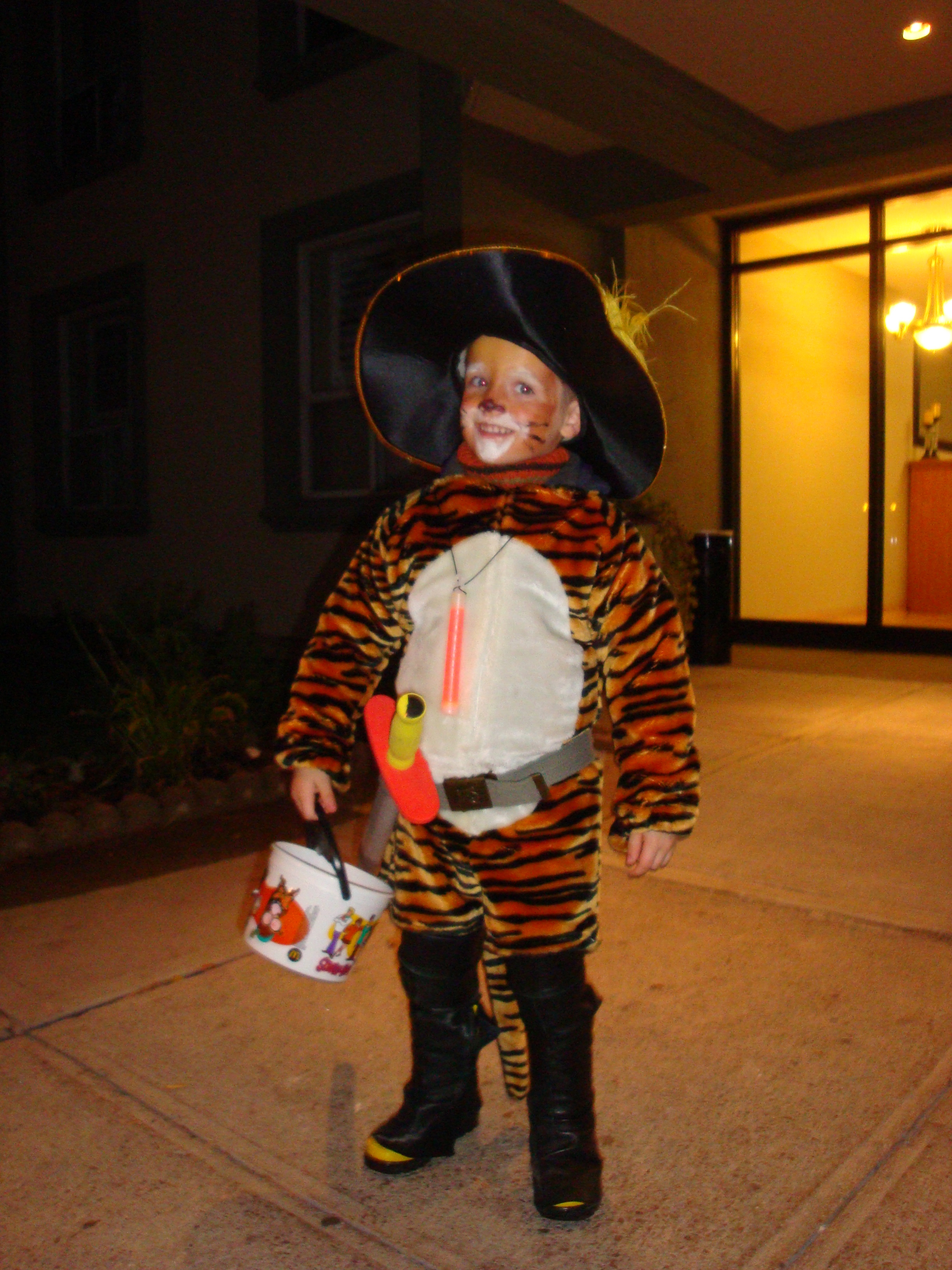 Déguisement chat botté à fabriquer