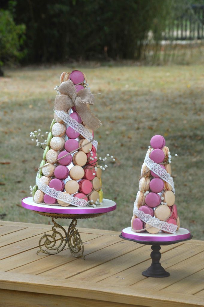 Support polystyrene macaron