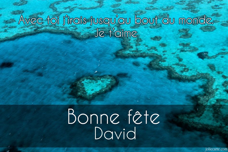 Carte bonne fete david gratuite