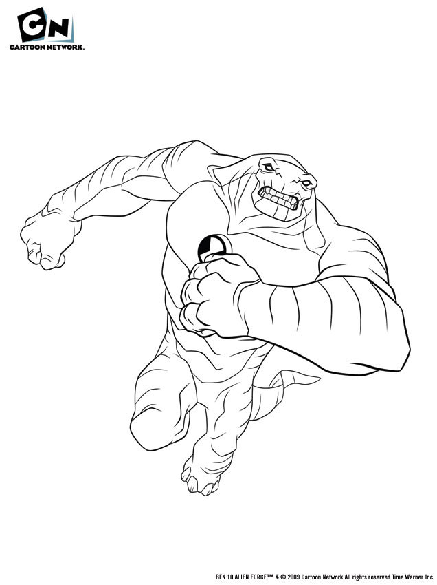 Coloriage ben10 gratuit