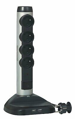 Bloc multiprises parafoudre ebenoid