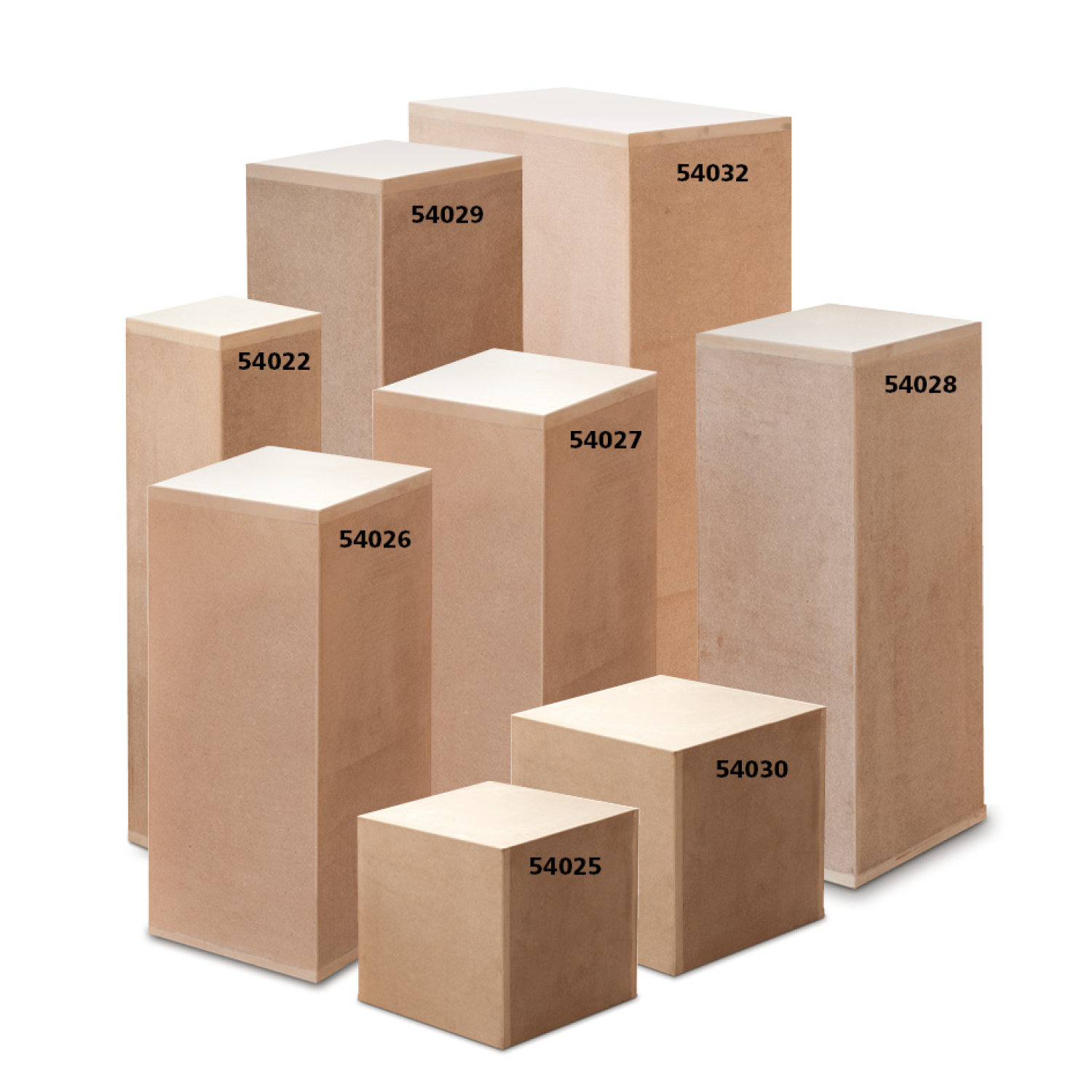 Socle pour sculpture argile