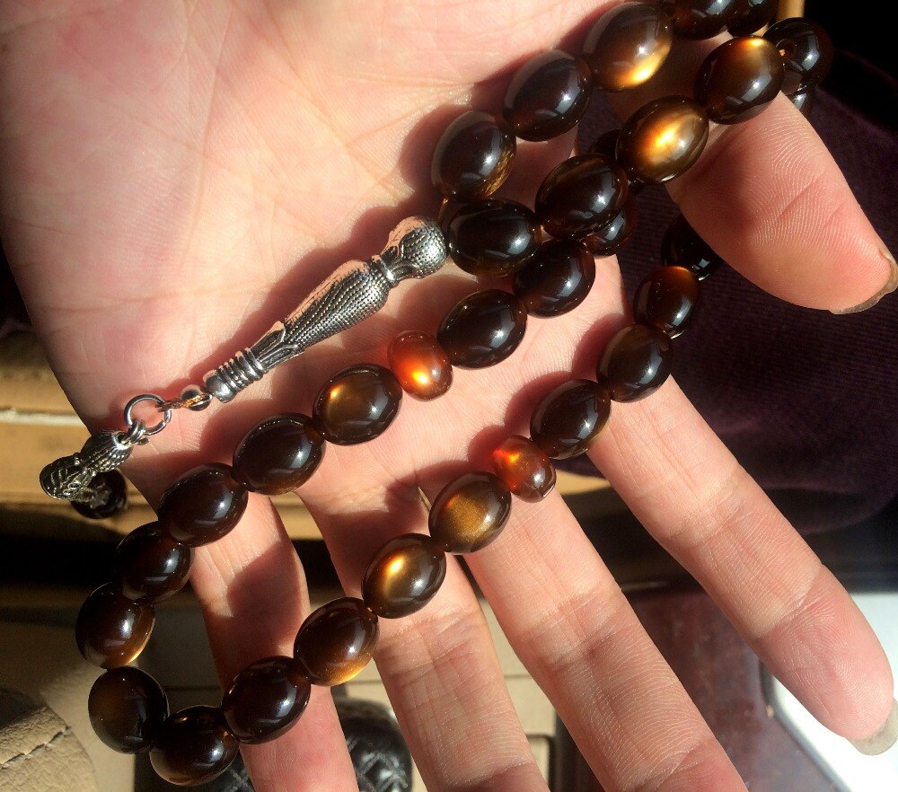 Chapelet musulman en ambre