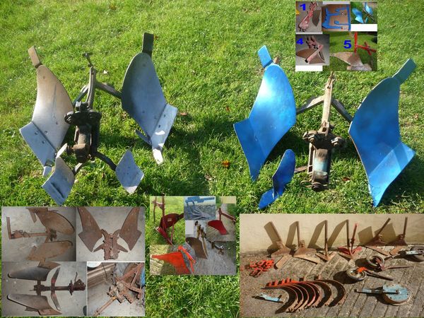 Charrue occasion pour motoculteur