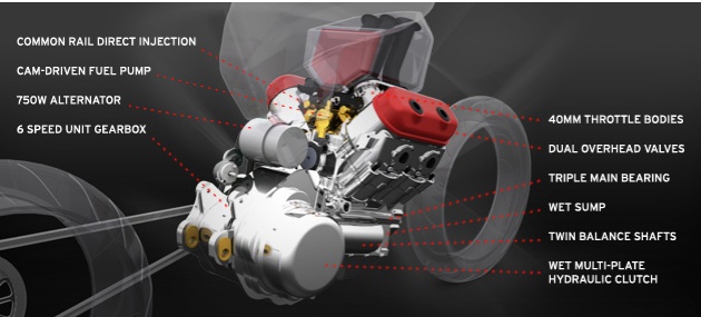 Faire part naissance motard