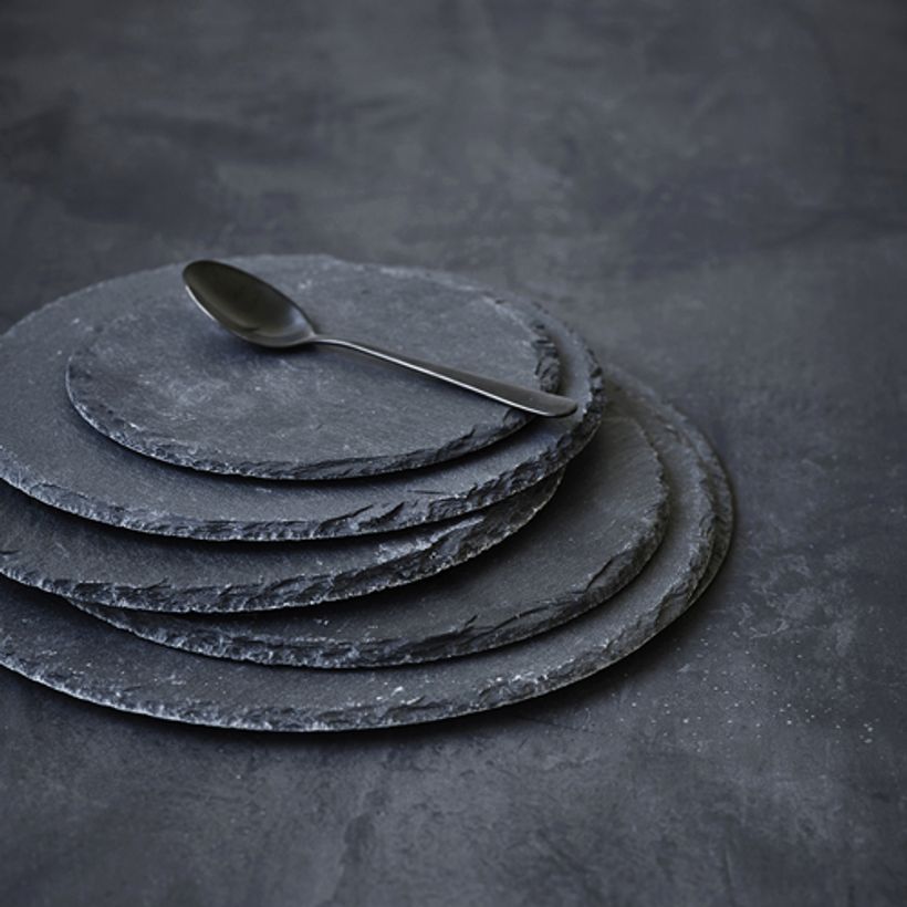 Assiette ardoise conforama