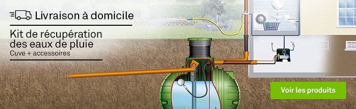 Leroy merlin cuve récupération eau de pluie
