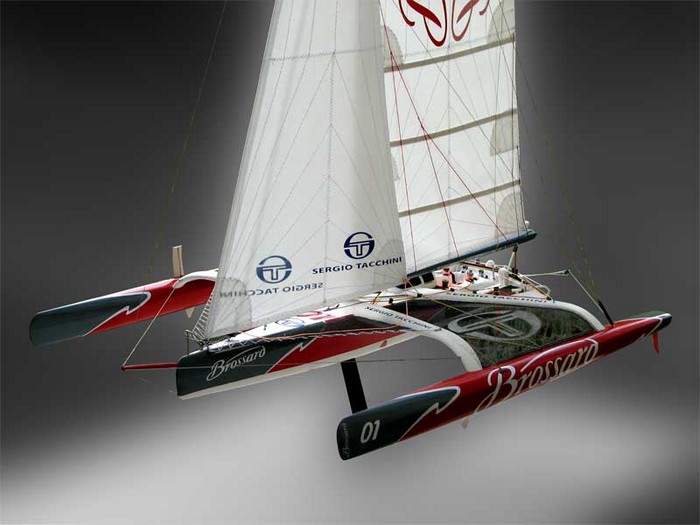 Maquette catamaran construire