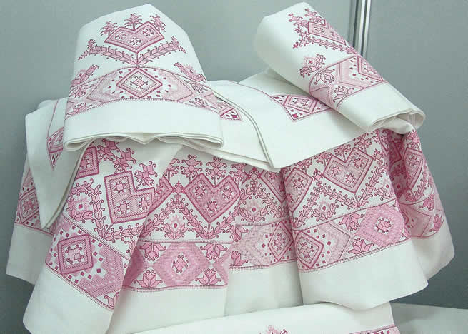 Broderie traditionnelle algérienne