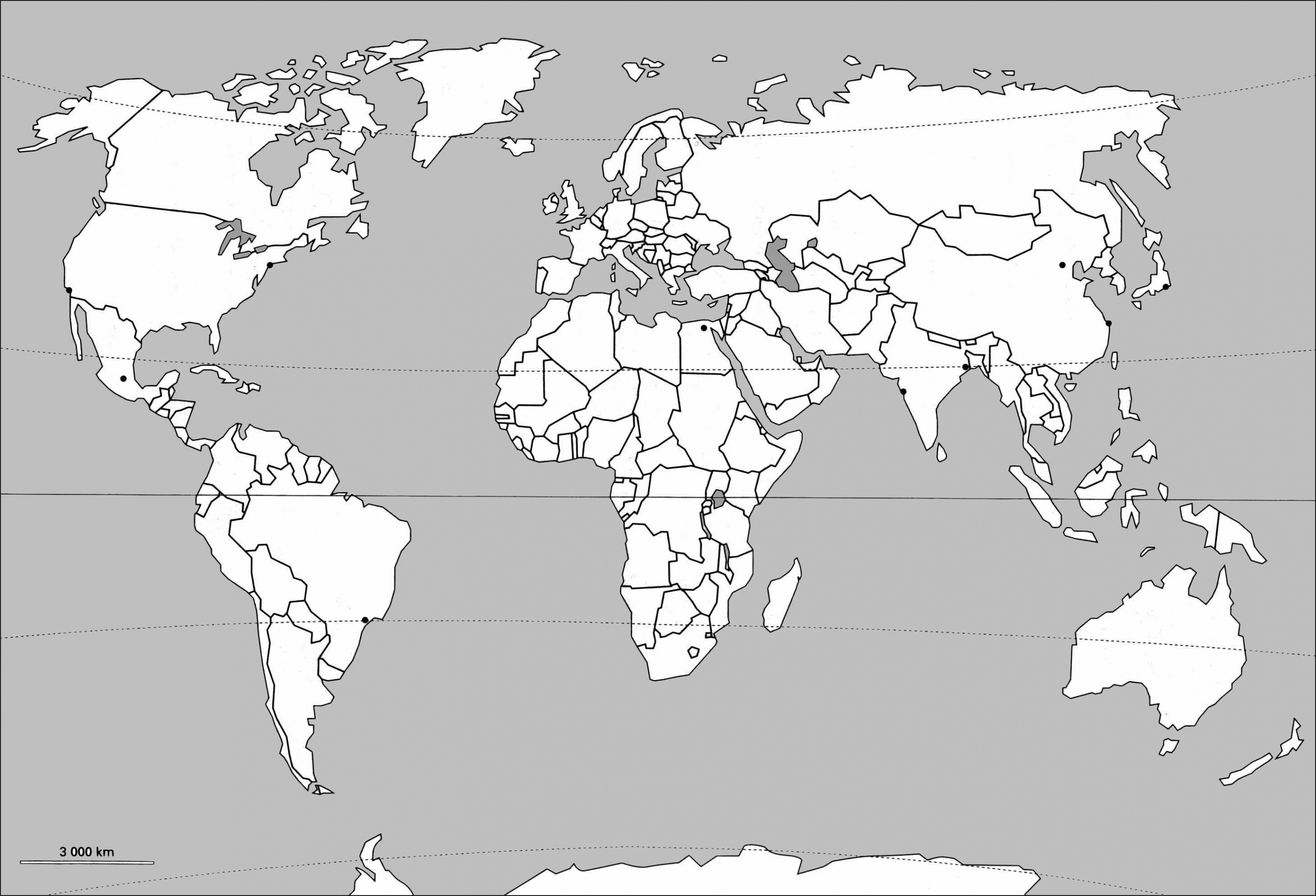 Dessin planisphere imprimer