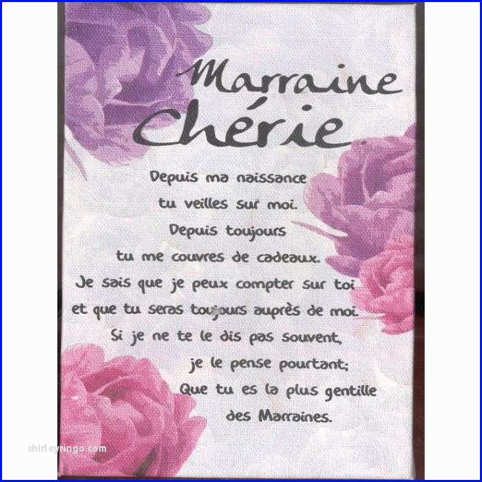 Citation d'une marraine pour sa filleule