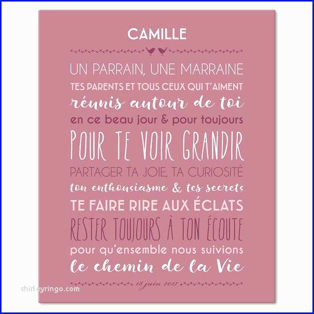 Citation filleule parrain