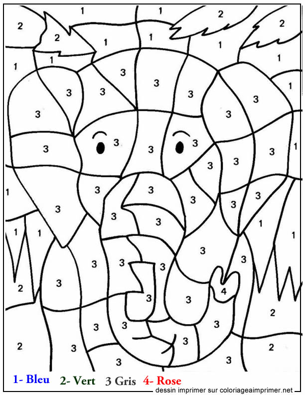 Dessin avec code couleur