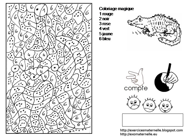 Coloriage codé carnaval