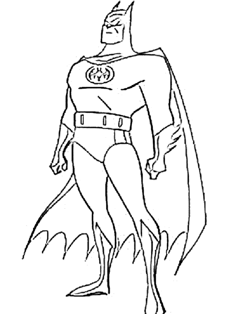 Dessin batman imprimer