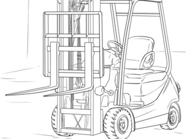 Dessin de manitou à colorier