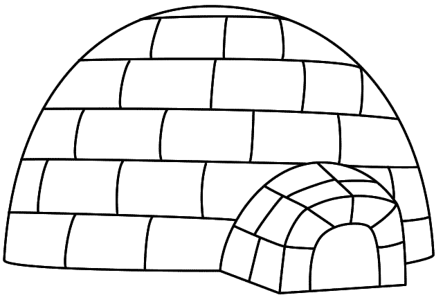 Igloo dessin