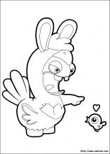Coloriage de lapin cretain gratuit
