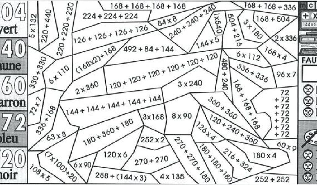 Dessin mathematiques imprimer