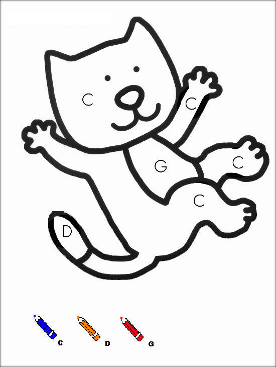 Coloriage magique petite section maternelle