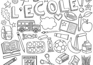 Coloriage rentrée cp