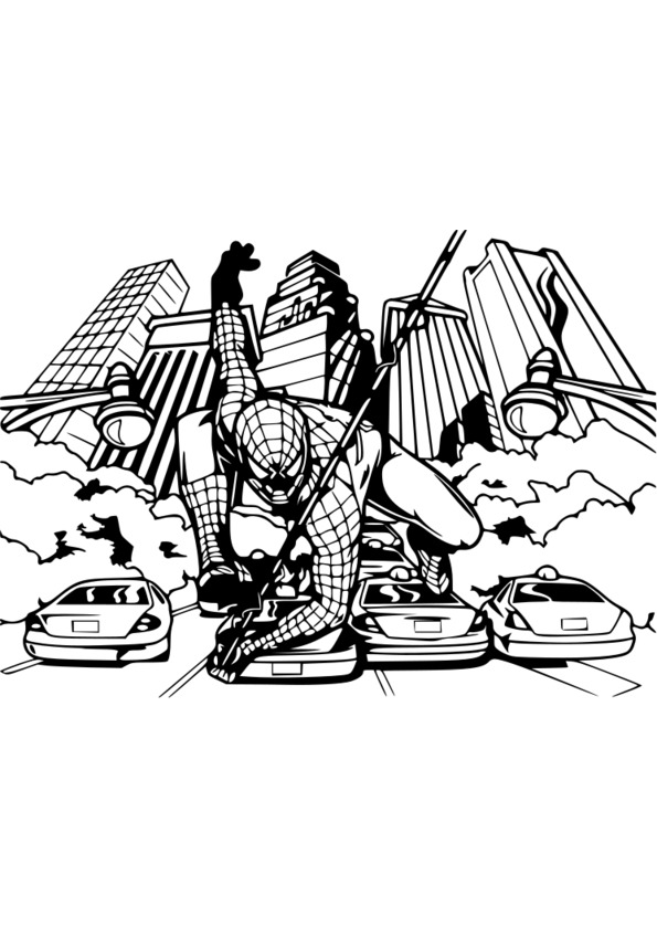 Jeux coloriage spiderman