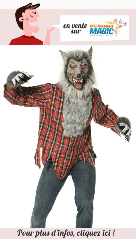 Déguisement loup garou fabriquer
