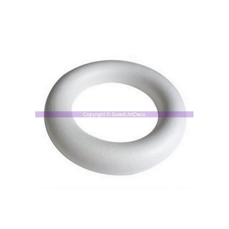 Couronne polystyrene 40 cm