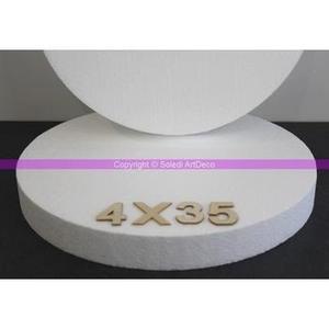 Support polystyrene alimentaire