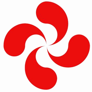 Drapeau basque à colorier