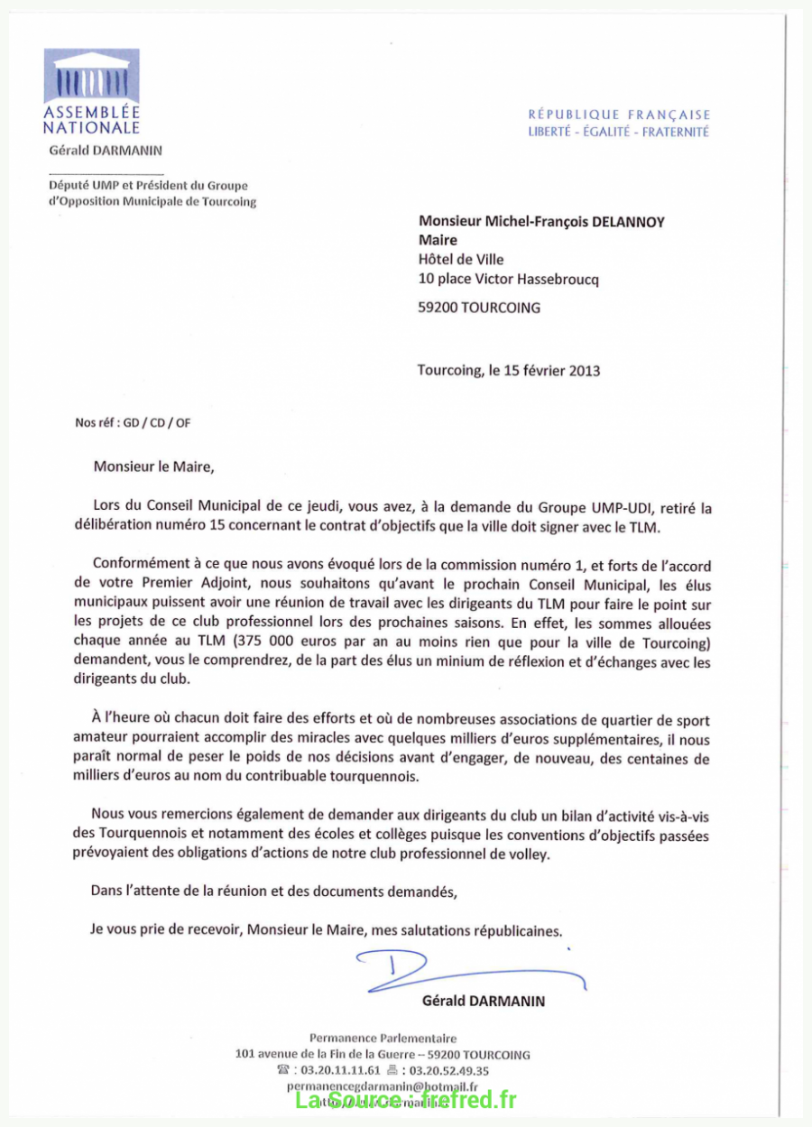 Modele lettre invitation maire