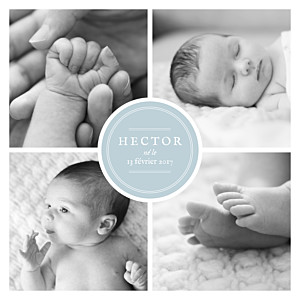 Faire part naissance électronique