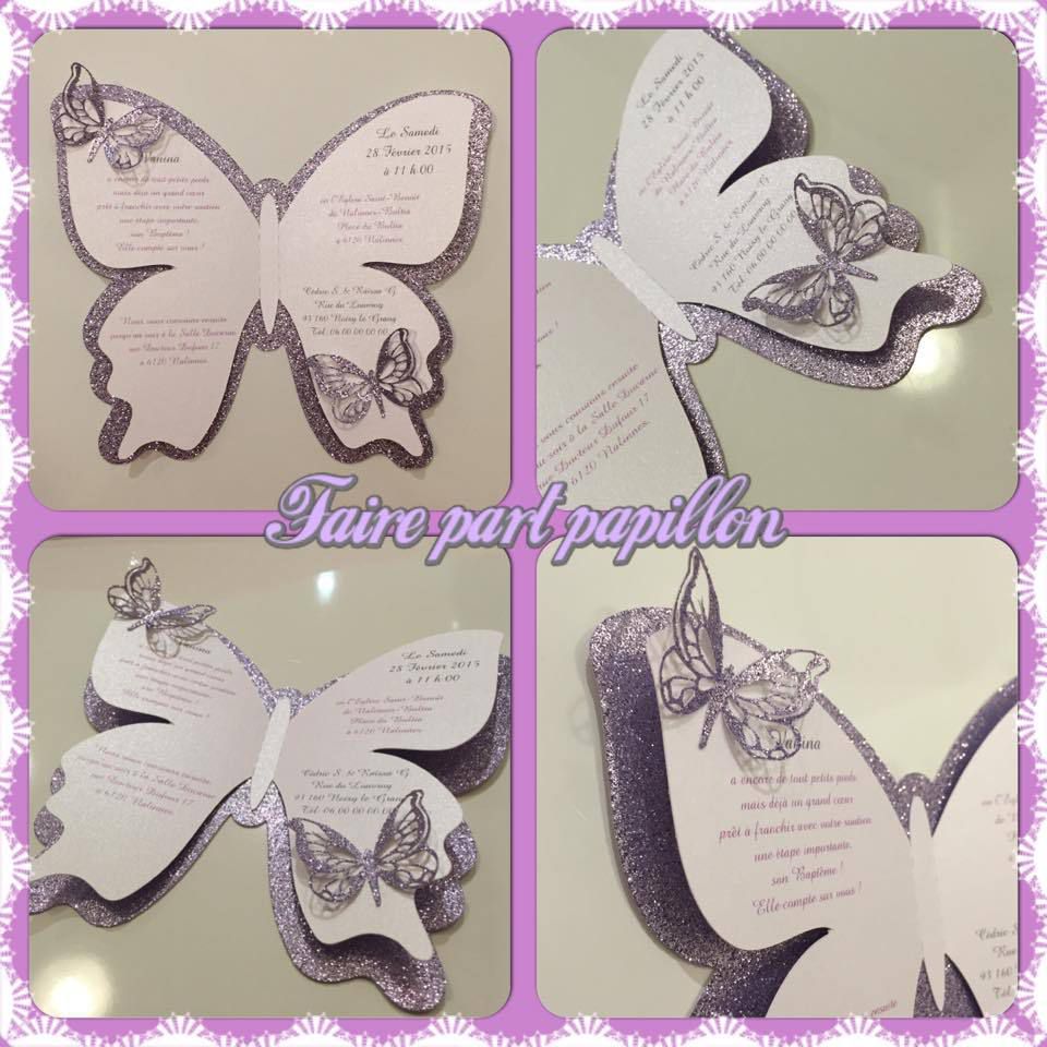 Texte bapteme papillon