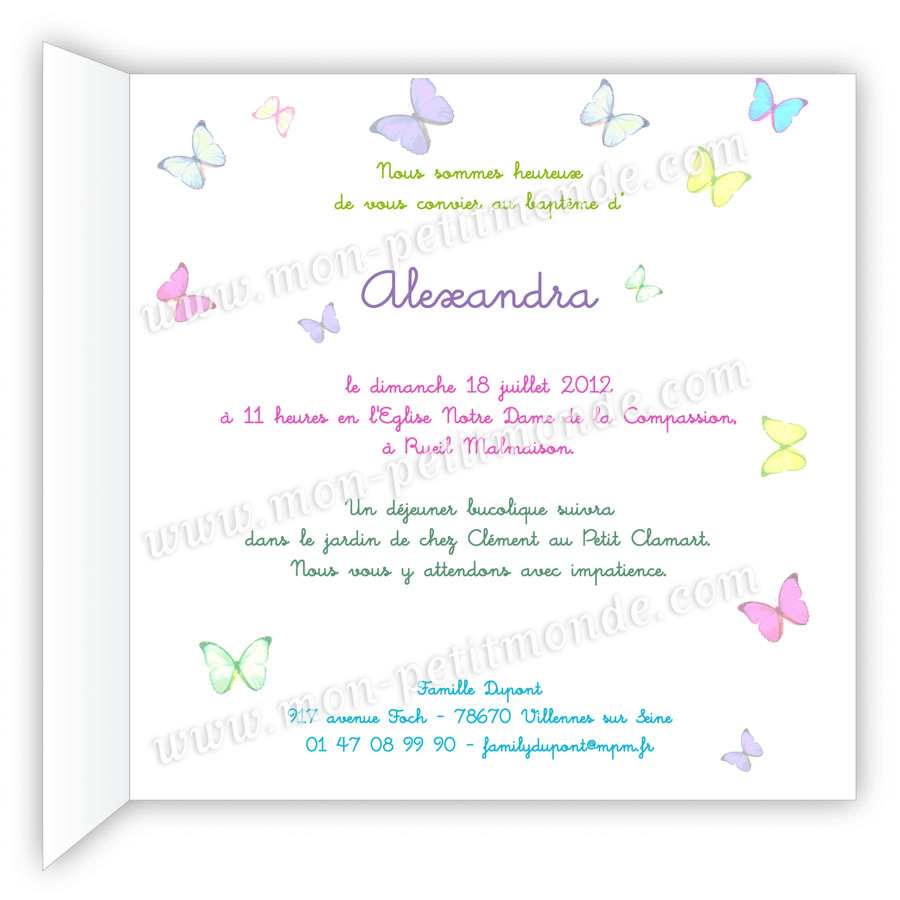 Texte invitation bapteme humoristique