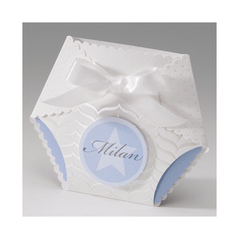 Faire part naissance humour fille