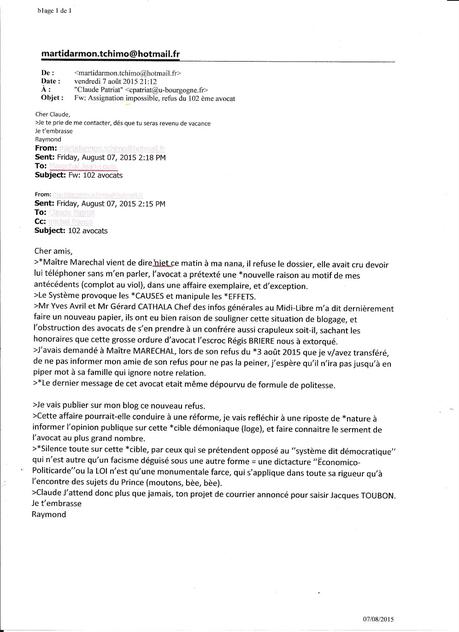 Mail notaire formule