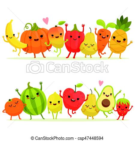 Dessin légumes et fruits