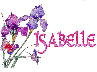 Gif bonne fete isabelle