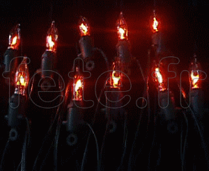Guirlande lumineuse flamme