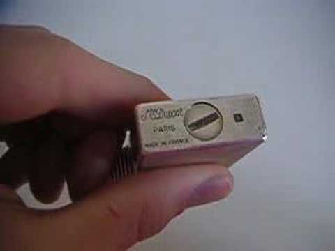 Demontage briquet dupont