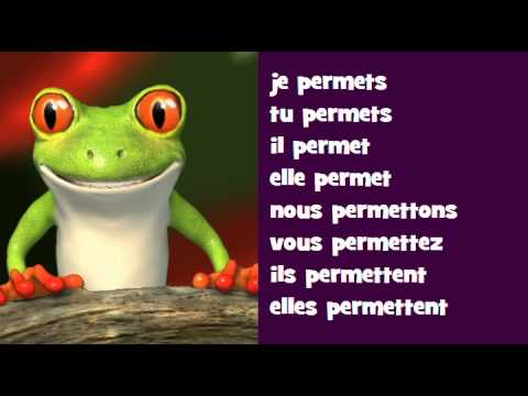 Verbe permettre au present