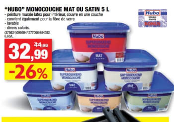 Couleur peinture hubo