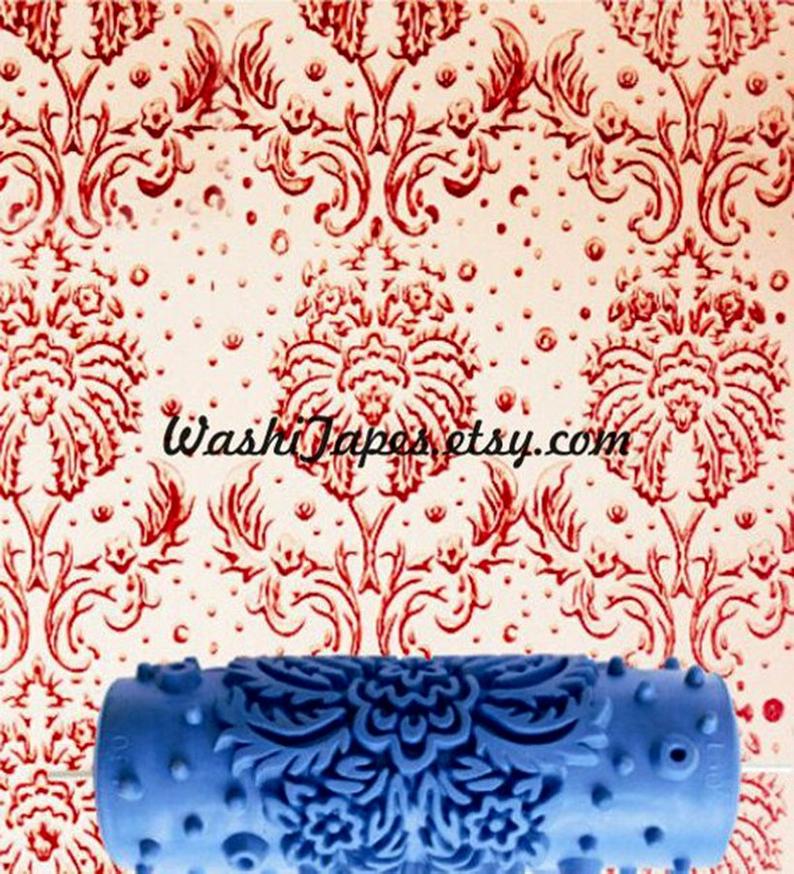 Rouleau peinture motif